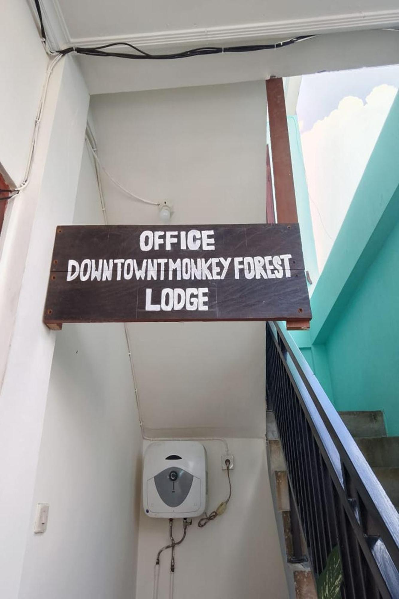 Downtown Monkey Forest Hostel Ubud Exterior foto